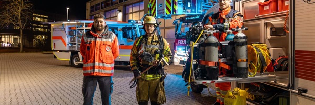 FW Weinheim: 112 rettet Leben - Europaweit
