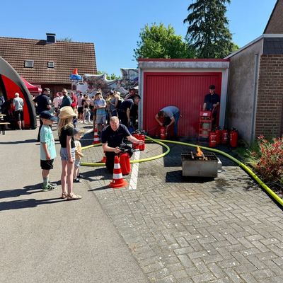 FW Hünxe: Voller Erfolg - Viele Gäste beim Brandschutztag in Drevenack