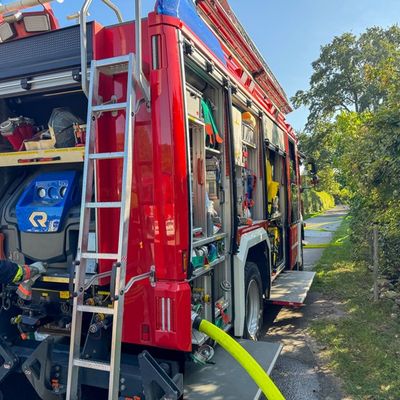 FW Flotwedel: Dachstuhlbrand in Sandlingen endet glimpflich