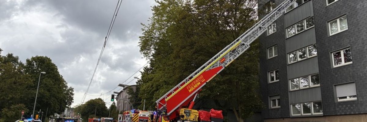 FW-MH: Verrauchte Wohnung in Mülheim an der Ruhr