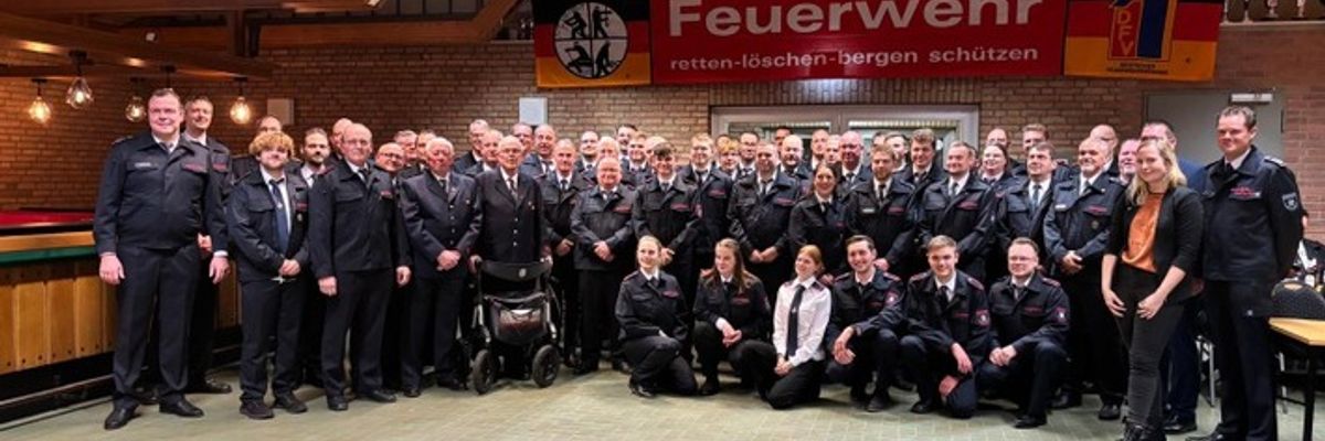 FW Hamminkeln: Jahreshauptversammlung der Freiwilligen Feuerwehr Hamminkeln