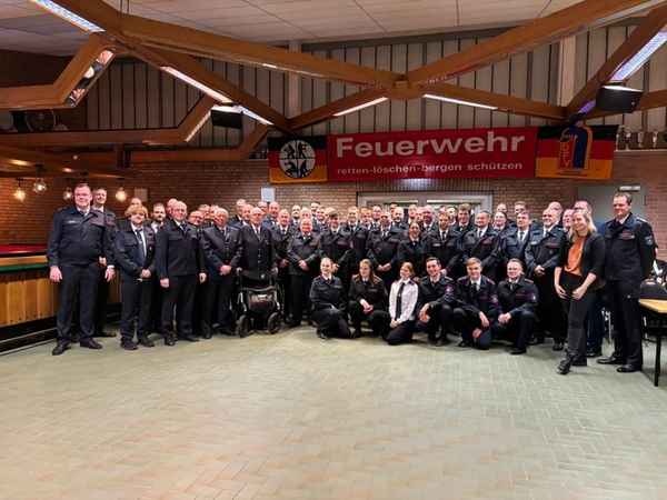 FW Hamminkeln: Jahreshauptversammlung der Freiwilligen Feuerwehr Hamminkeln