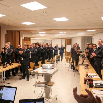 Feuerwehr Kalkar: Treffen der Führungskräfte der Feuerwehr Kalkar