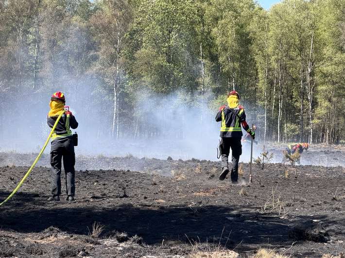FW-BN: 1. Folgemeldung: EU-Waldbrandmodul in den Niederlanden eingesetzt.