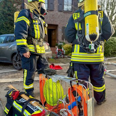 FW Kreuzau: Kellerbrand in Untermaubach Menschenleben in Gefahr /Vollalarm für die Feuerwehr Kreuzau