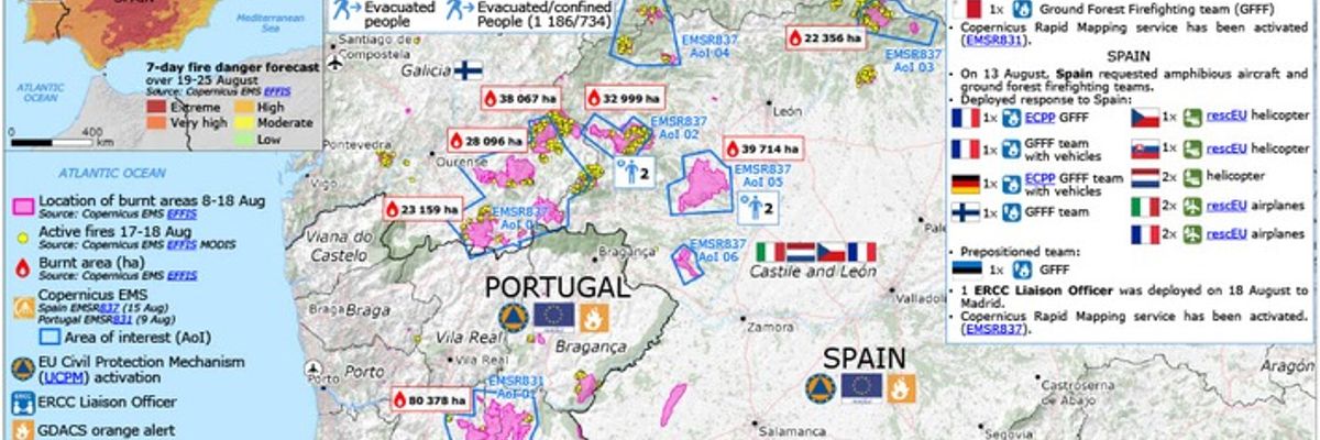 FW-BN: 1. Folgemeldung Feuerwehren aus Bonn, Düsseldorf, Leverkusen, Königswinter und Ratingen auf dem Weg zu Waldbrandeinsatz in Spanien