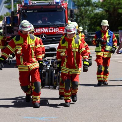 KFV Bodenseekreis: Feuerwehrwettkämpfe in Friedrichshafen finden großen Anklang
