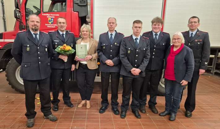 FW Südheide: Jahreshauptversammlung der Feuerwehr Oldendorf - Neues Führungsteam gewählt