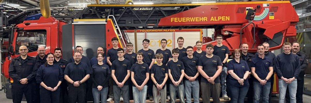 FW Alpen: Erste Jahreshauptversammlung der Jugendfeuerwehr Alpen