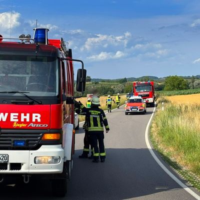 KFV Bodenseekreis: Verkehrsunfall bei Grasbeuren: Zwei Verletzte bei Frontalkollision