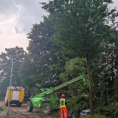 FW Sonsbeck: Unwettereinsatz im Gemeindegebiet