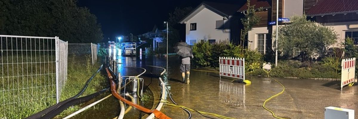 FW Konstanz: Unwetterlage in Konstanz