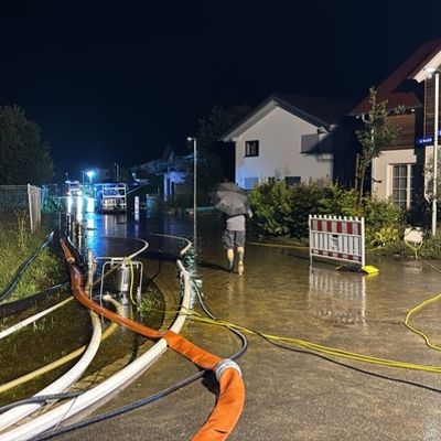 FW Konstanz: Unwetterlage in Konstanz