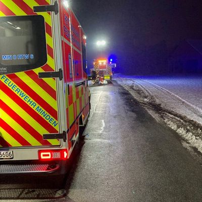 FW Minden: Verkehrsunfall und erhöhtes Rettungsdienstaufkommen im Mindener Stadtgebiet