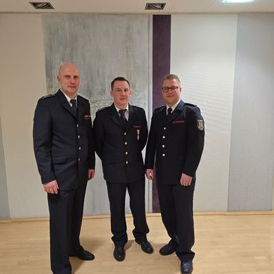 FW-OE: Feierstunde der Feuerwehr im Rathaus