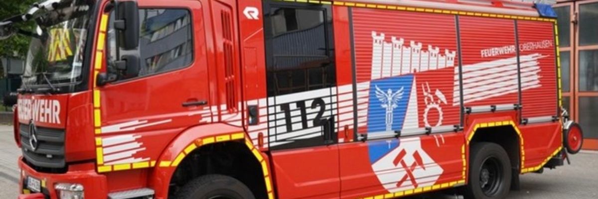FW-OB: Schlussmeldung: Brand in Entsorgungsbetrieb in Oberhausen-Lirich