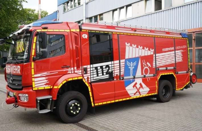 FW-OB: Schlussmeldung: Brand in Entsorgungsbetrieb in Oberhausen-Lirich