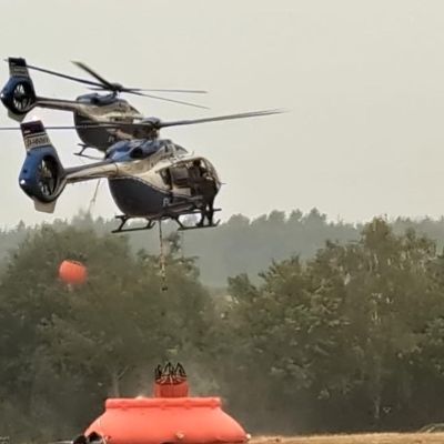 FW-RS: Einsatz der Bereitschaft 5 beim Waldbrand im Hürtgenwald beendet