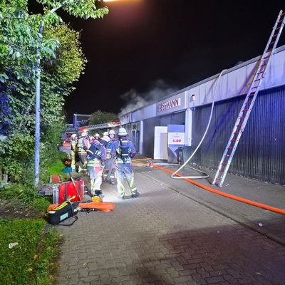 FW Norderstedt: Brand in der Europaallee-Passage