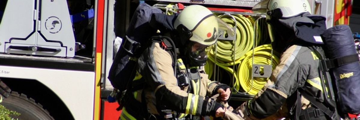 FW Hünxe: Gemeldeter Zimmerbrand