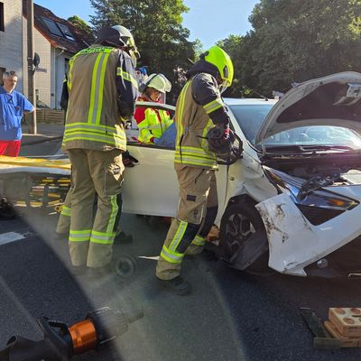 FW Datteln: Verkehrsunfall mit einer verletzten Person