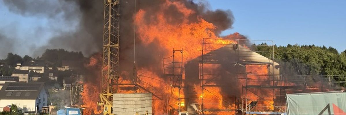 KFV Sigmaringen: Gebäudebrand