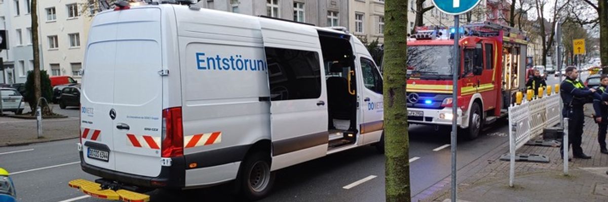 FW-DO: Gasausströmung Dortmund Mitte