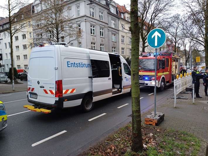FW-DO: Gasausströmung Dortmund Mitte