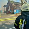 FW-MH: FW-MH: Großbrand in Gewerbebetrieb an der Ruhrorter Straße - Massive Rauchausbreitung fordert Feuerwehr stundenlang