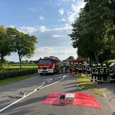 FW-AUR: Fahrerin nach Kollision mit Baum aus PKW geschnitten