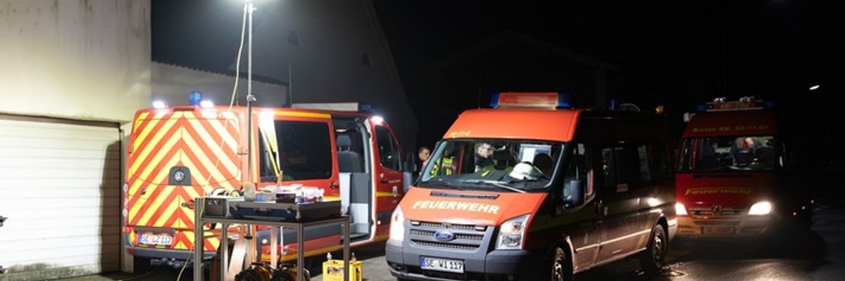 FW-SE: Gefahrgutaustritt auf Betriebsgelände