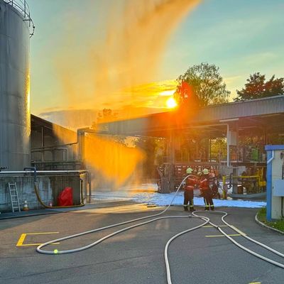 FW Konstanz: Gemeinsam Stark, Übung der Feuerwehren Kreuzlingen und Konstanz