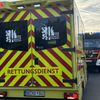 FW Dresden: Schwerer Verkehrsunfall mit zwei Verletzten
