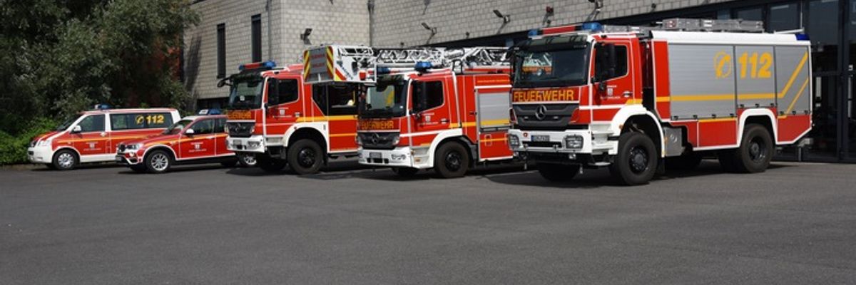 FW Dinslaken: Feuerwehr Dinslaken unterstützt bei Waldbrandlage