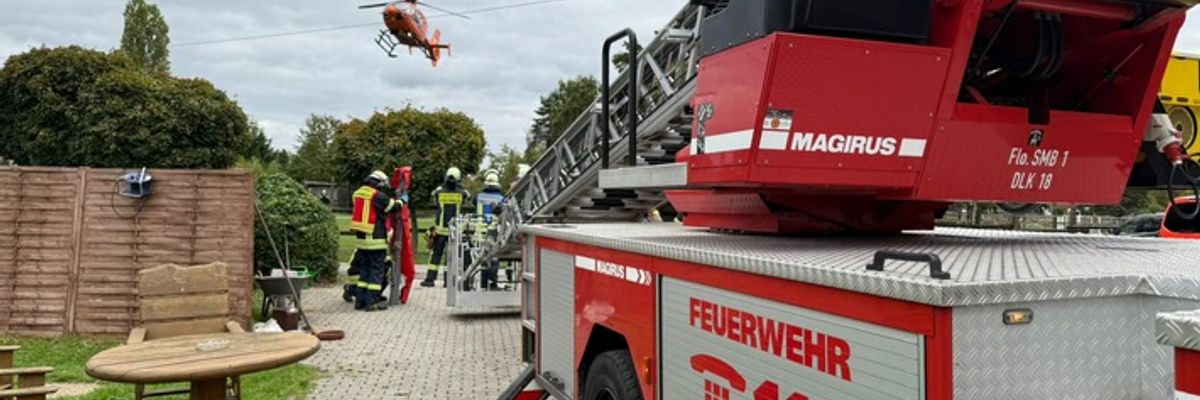 FW-Schermbeck: Zeitkritische Unterstützung Rettungsdienst und RTH