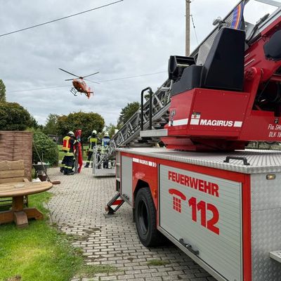 FW-Schermbeck: Zeitkritische Unterstützung Rettungsdienst und RTH