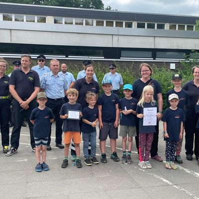 FW Lehrte: 134 Kinder treffen sich zur Kinderfeuerwehr-Olympiade in Hämelerwald
