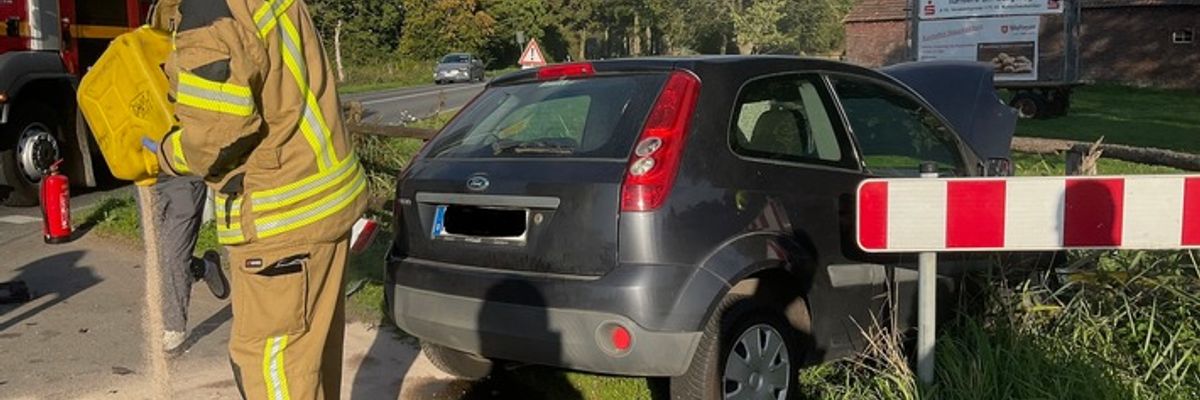 FW Alpen: Verkehrsunfall auf Veener Ampelkreuzung