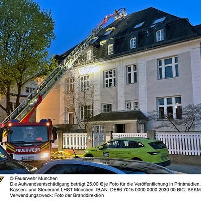 FW-M: Wochenendrückblick der Feuerwehr München für den 10. bis 13. April 2026