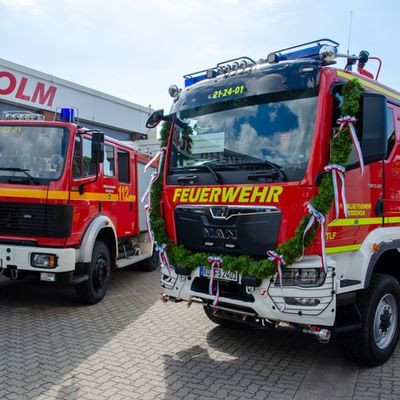 FW-RD: Feuerwehr Bordesholm stellt neues TLF 3000 in Dienst