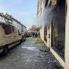 FW-GE: Ladenlokal im Vollbrand