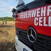 FW Celle: 500m²Stoppelfeld brennen in Hustedt