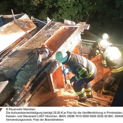 FW-M: Feuer in der Dachgaube (Sendling)