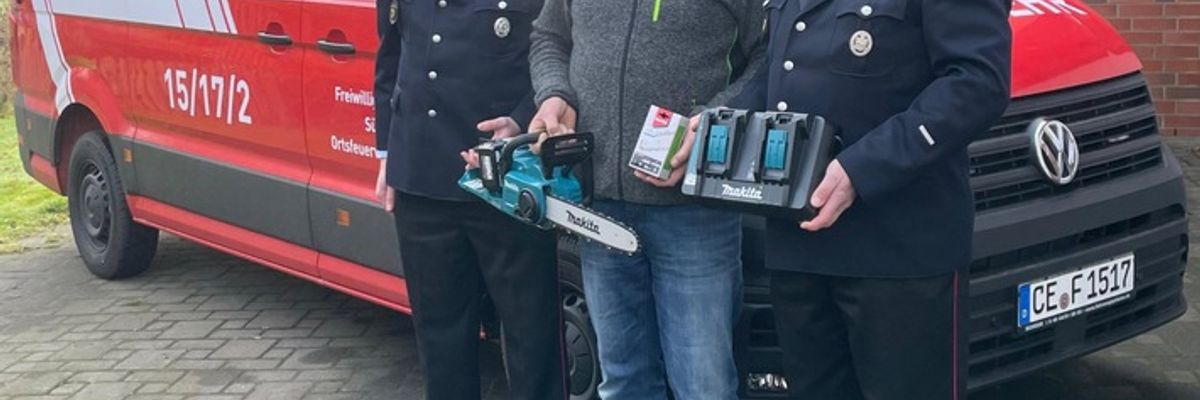 FW Südheide: Vorzeitiges Weihnachtsgeschenk für die FF Beckedorf