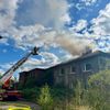 FW-E: Dachstuhlbrand auf verlassenem Industriegelände - keine Verletzten