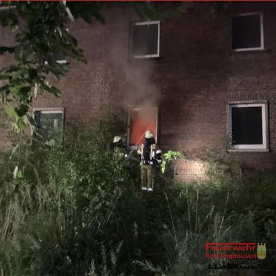 FW-RE: Brand im Gebäude der Lebenshilfe in Recklinghausen: Niemand verletzt
