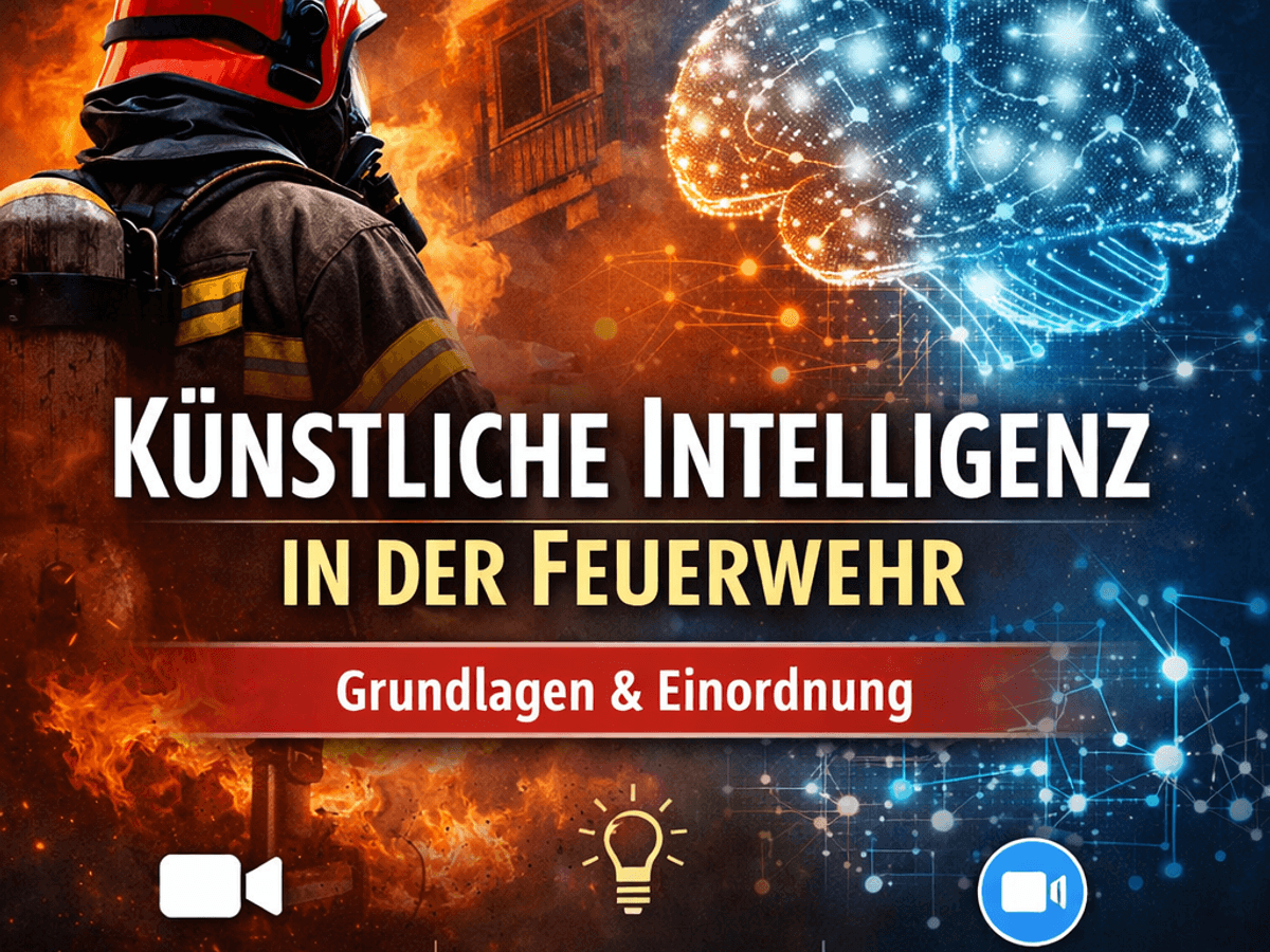 Künstliche Intelligenz in der Feuerwehr – Grundlagen & Einordnung