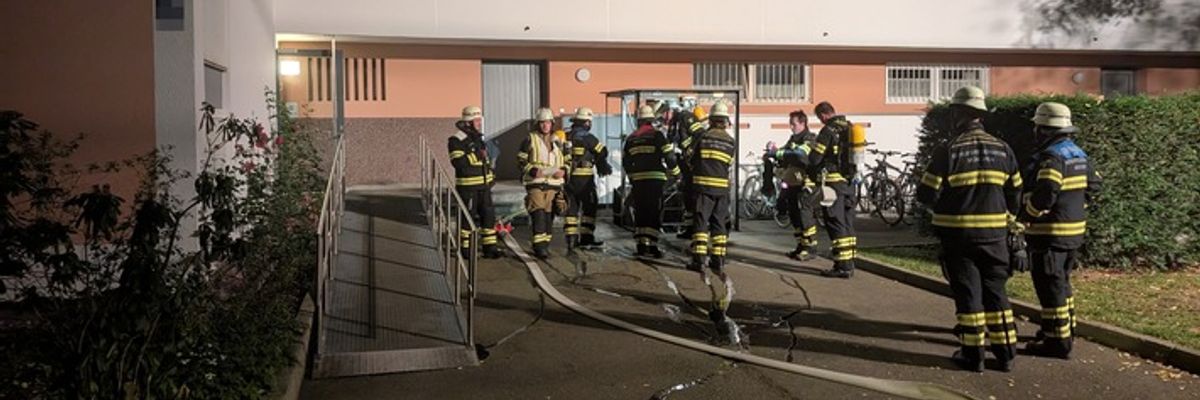 FW-M: Brand in Müllraum (Fürstenried)