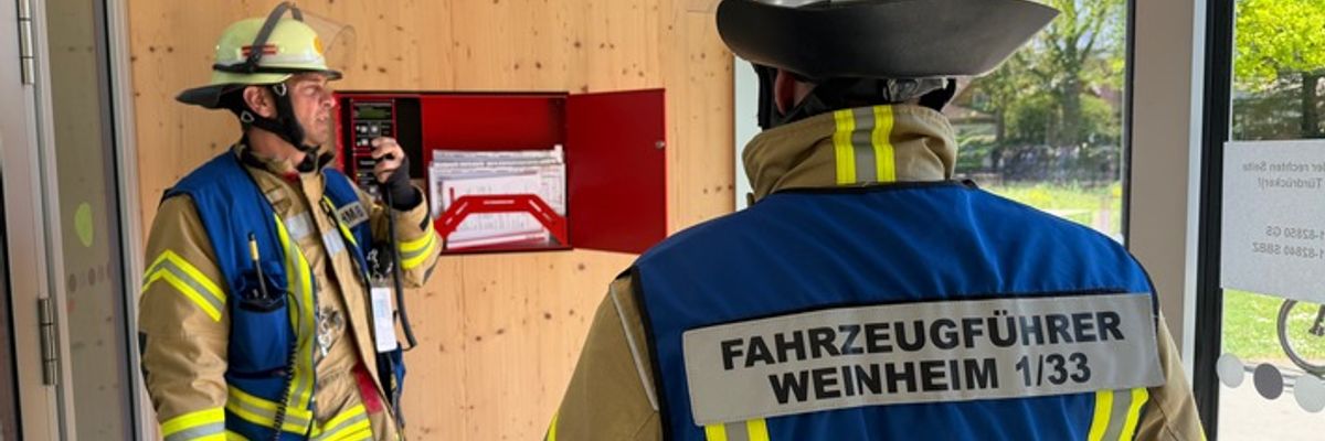 FW Weinheim: Brandmeldealarm und Kleineinsätze im Weinheimer Stadtgebiet