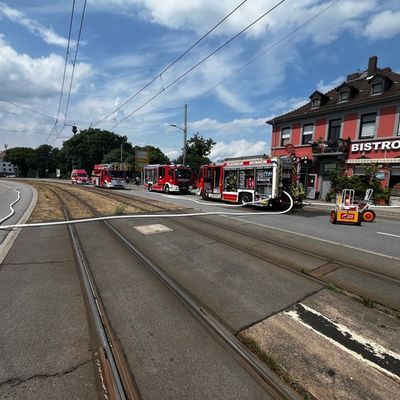 FW Weinheim: Brand im Keller in der Mannheimer Straße
